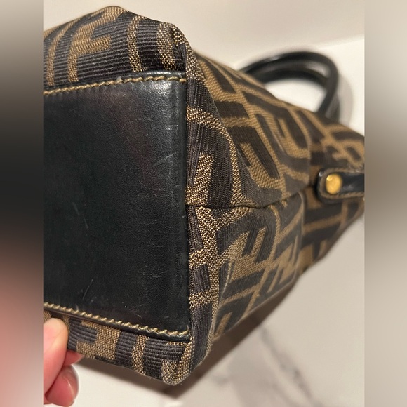 🎄SALE🎄 Fendi Zucca Two Way Bag - Picture 11 of 15